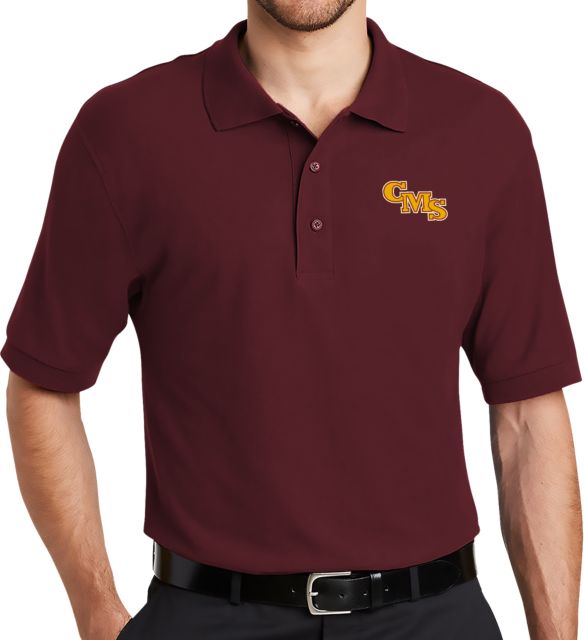 Claremont-Mudd-Scripps Easycare Pique Polo - ONLINE ONLY