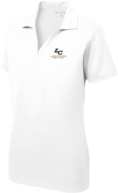 WHC Lemoore Womens Dry Mesh Polo Lemoore College Logo Vertical - ONLINE ONLY