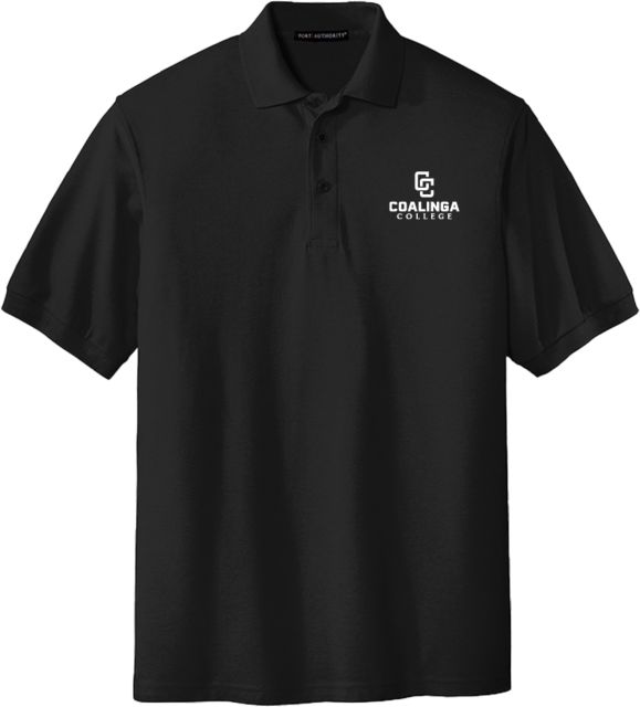 WHC Coalinga Extended Silk Touch Polo Coalinga College Vertical Lockup - Plus - ONLINE ONLY