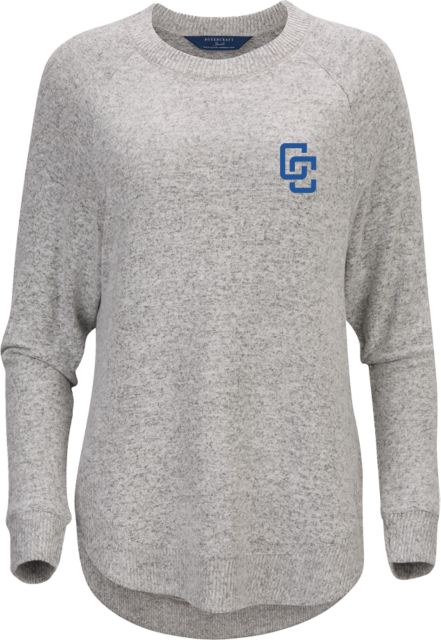 WHC Coalinga Boxercraft Womens Cuddle Oversized Crew Coalinga College Logomark - ONLINE ONLY