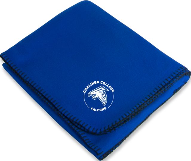 WHC Coalinga Arctic Fleece Blanket Coalinga College Falcons Primary Athletics Mark - ONLINE ONLY