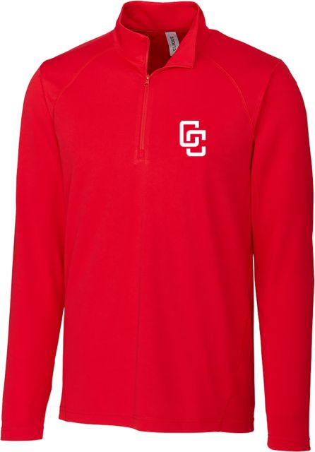 WHC Coalinga C&B Clique Ice Pique Half Zip Coalinga College Logomark - ONLINE ONLY