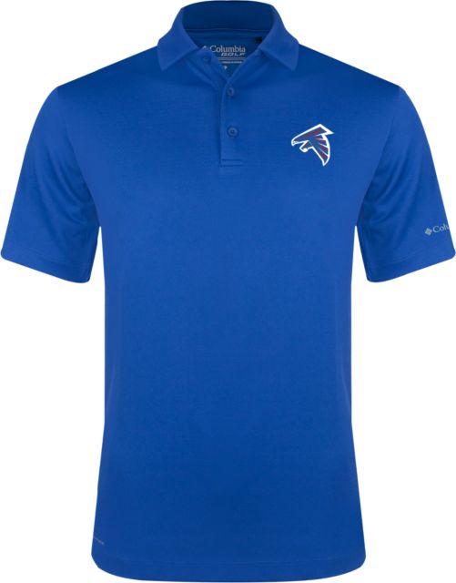 WHC Coalinga Columbia Omni Wick Drive Polo Coalinga College Mascot Mark - ONLINE ONLY