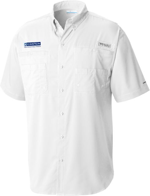 Albert Einstein Columbia Tamiami Performance Short Sleeve Shirt Einstein Logo - ONLINE ONLY