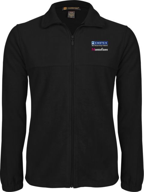 Albert Einstein Fleece Full Zip Jacket Einstein Montefiore Stacked Logo - ONLINE ONLY