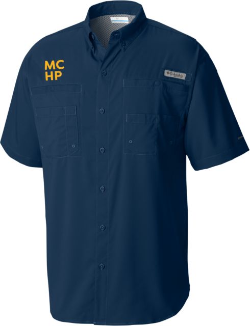 MCHP Columbia Tamiami Performance Short Sleeve Shirt Stacked - ONLINE ONLY