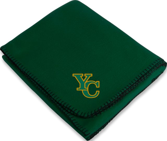 Yavapai College Arctic Fleece Blanket YC Lockup - ONLINE ONLY