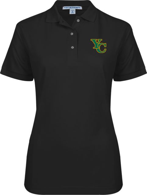 Yavapai College Ladies Easycare Pique Polo YC Lockup - ONLINE ONLY