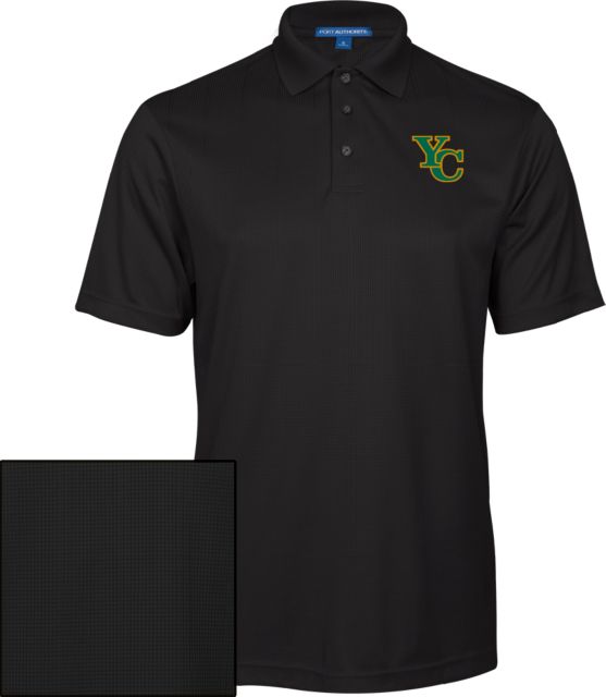 Yavapai College Performance Fine Jacquard Polo YC Lockup - ONLINE ONLY