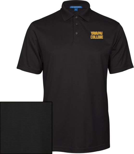 Yavapai College Performance Fine Jacquard Polo Yavapai College Embroidery - ONLINE ONLY