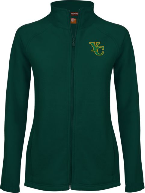 Yavapai College Ladies Fleece Full Zip Jacket YC Lockup - ONLINE ONLY