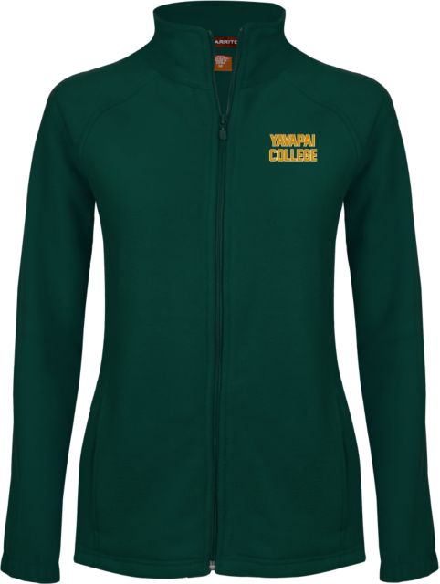 Yavapai College Ladies Fleece Full Zip Jacket Yavapai College Embroidery - ONLINE ONLY