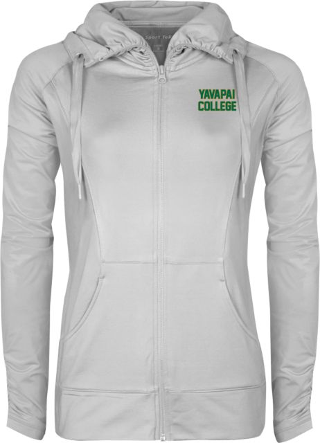 Yavapai College Ladies Sport Wick Stretch Full Zip Jacket Yavapai College Embroidery - ONLINE ONLY