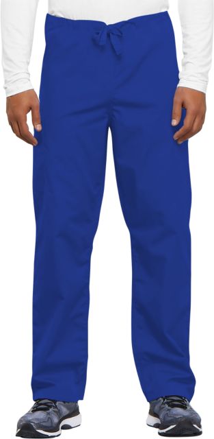 Unisex Royal WW Originals Drawstring Scrub Pant - Blank Logo - ONLINE ONLY