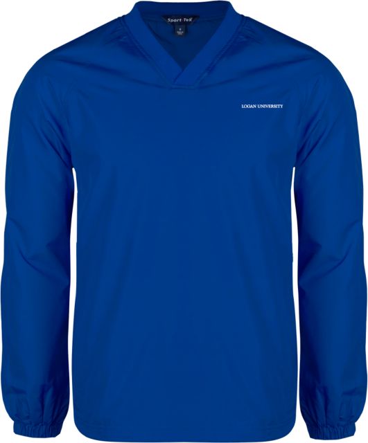 Logan V Neck Raglan Windshirt Primary Logo - ONLINE ONLY