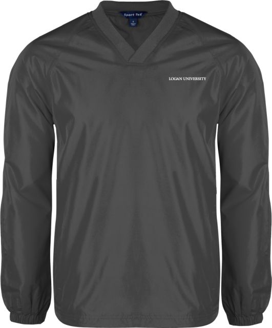 Logan V Neck Raglan Windshirt Primary Logo - ONLINE ONLY