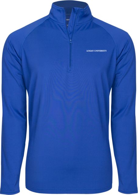Logan Sport Tek Sport Wick Stretch 1/2 Zip Pullover Primary Logo - ONLINE ONLY