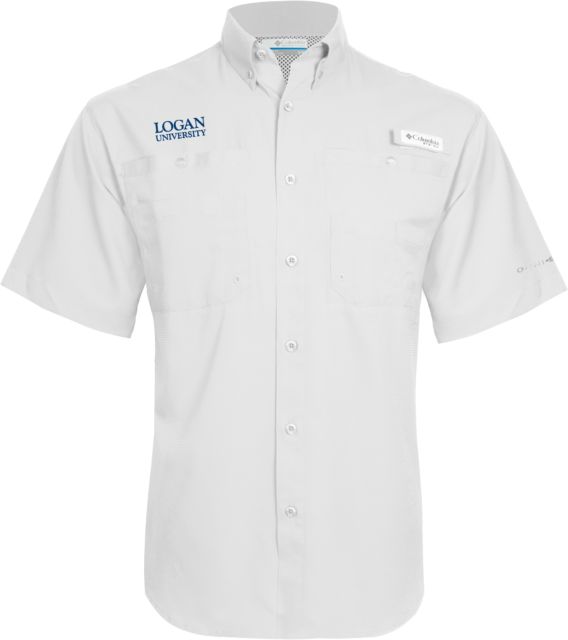 Logan Columbia Tamiami Performance Short Sleeve Shirt Primary Stacked - ONLINE ONLY