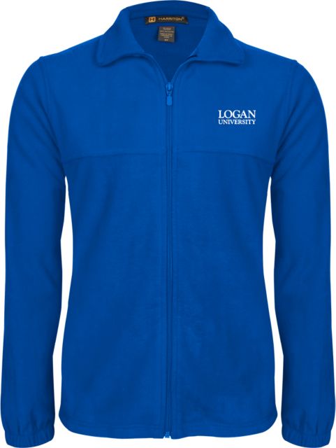 Logan Fleece Full Zip Jacket Primary Stacked - ONLINE ONLY