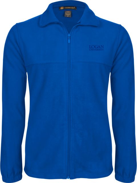 Logan Fleece Full Zip Jacket Primary Stacked - ONLINE ONLY