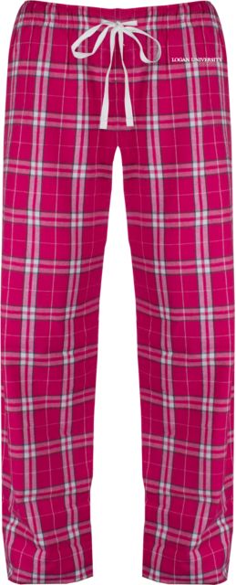 Logan Womens Flannel Pajama Pant Primary Logo - ONLINE ONLY
