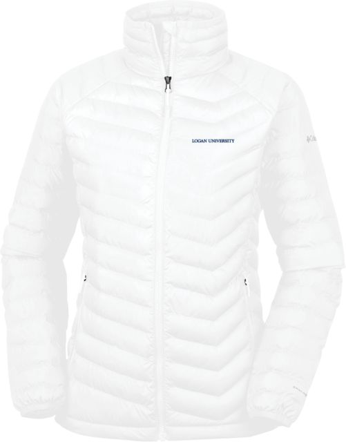 Logan Columbia Powder Lite Ladies Jacket Primary Logo - ONLINE ONLY