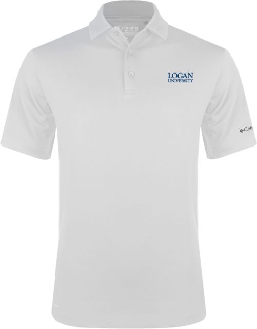 Logan Columbia Omni Wick Drive Polo Primary Stacked - ONLINE ONLY