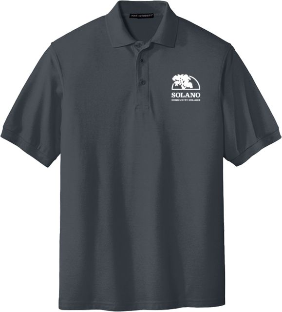 Solano Extended Silk Touch Polo Solano Community College Institutional Mark PLUS - ONLINE ONLY