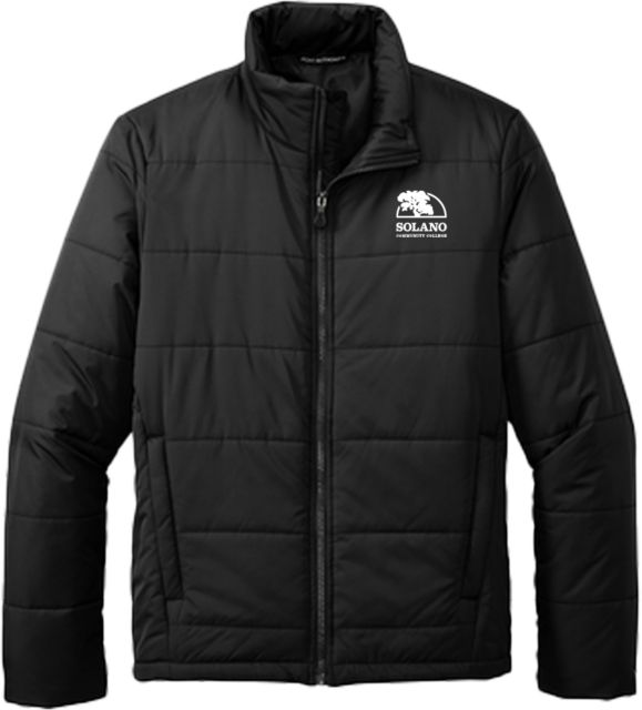 Solano Puffer Jacket Solano Community College Institutional Mark - ONLINE ONLY