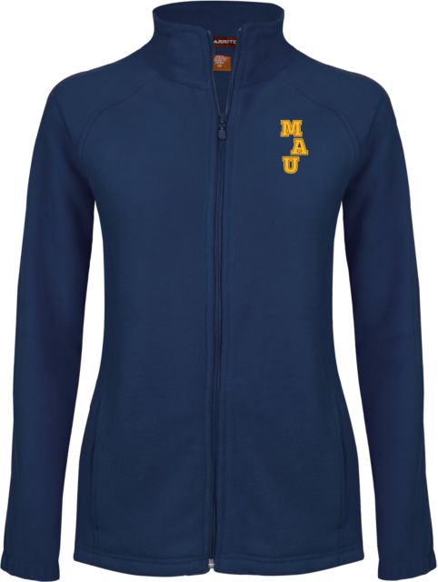 Millennia Atlantic Ladies Fleece Full Zip Jacket MAU Stacked - ONLINE ONLY