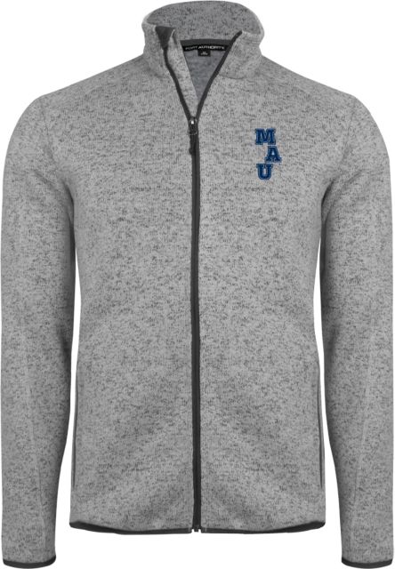 Millennia Atlantic Heather Fleece Jacket MAU Stacked - ONLINE ONLY