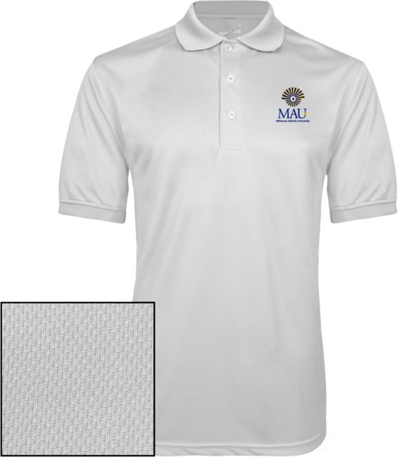 Millennia Atlantic Dry Mesh Polo Primary Mark Vertical Embroidery - ONLINE ONLY