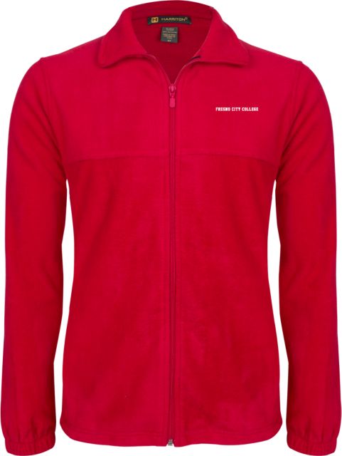Fresno City College Fleece Full Zip Jacket Fresno City College EMB - ONLINE ONLY