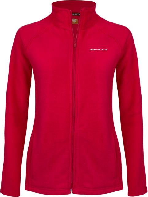 Fresno City College Ladies Fleece Full Zip Jacket Fresno City College EMB - ONLINE ONLY