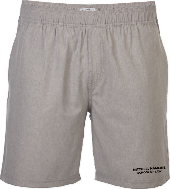 Mitchell Hamline Boxercraft Light Riptide Hybrid Short Mitchell Hamline School of Law Flat Wordmark - ONLINE ONLY