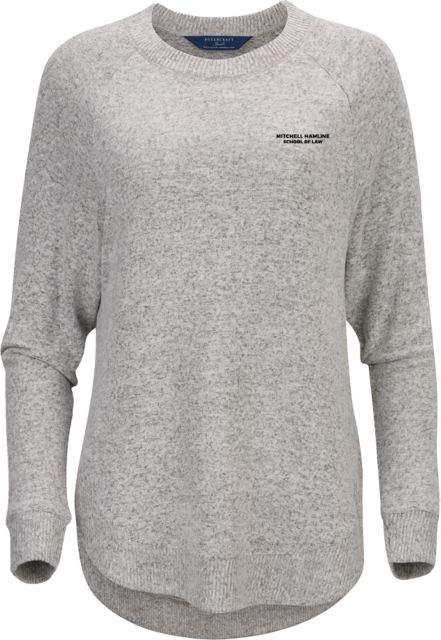 Mitchell Hamline Boxercraft Womens Cuddle Oversized Crew Mitchell Hamline School of Law Flat Wordmark - ONLINE ONLY