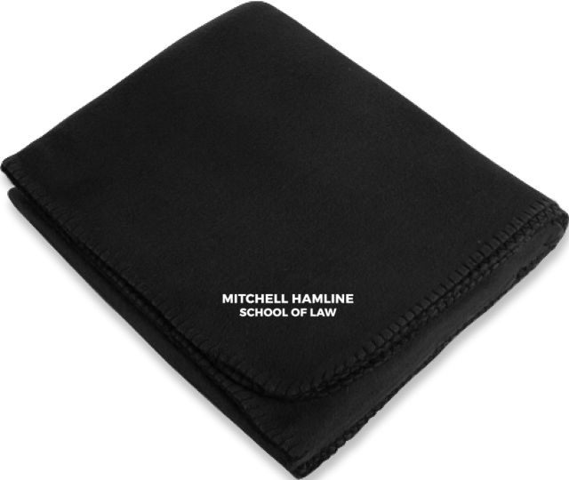 Mitchell Hamline Arctic Fleece Blanket Mitchell Hamline School of Law Flat Wordmark - ONLINE ONLY