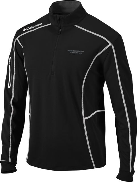 Mitchell Hamline Columbia Omni Wick Shotgun 1/4 Zip Mitchell Hamline School of Law Flat Wordmark - ONLINE ONLY
