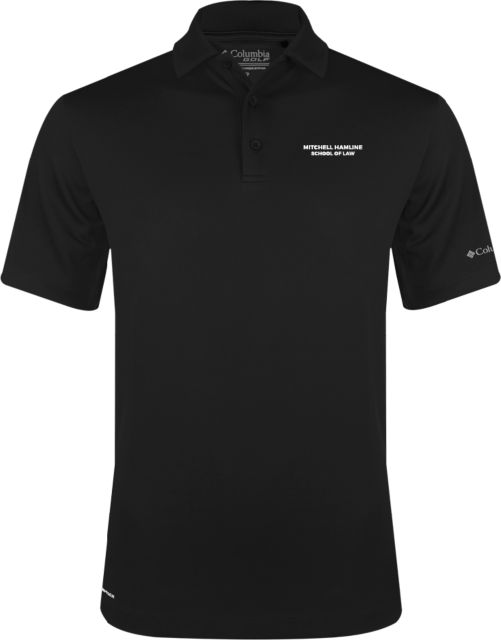Mitchell Hamline Columbia Omni Wick Drive Polo Mitchell Hamline School of Law Flat Wordmark - ONLINE ONLY