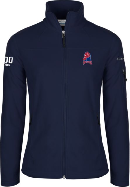 FDU Devils Columbia Ladies Full Zip Fleece Jacket FDU Devils Mascot - ONLINE ONLY