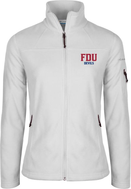FDU Devils Columbia Ladies Full Zip Fleece Jacket FDU Devils Stacked - ONLINE ONLY
