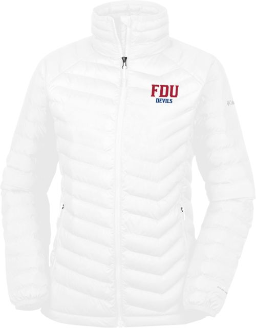 FDU Devils Columbia Powder Lite Ladies Jacket FDU Devils Stacked - ONLINE ONLY