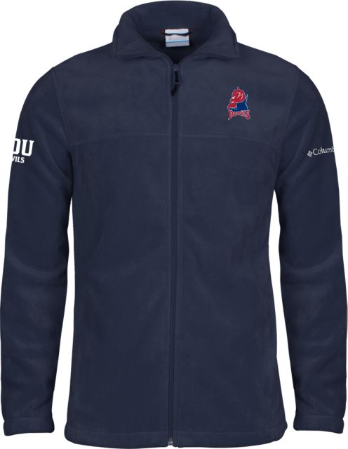 FDU Devils Columbia Full Zip Fleece Jacket FDU Devils Mascot - ONLINE ONLY