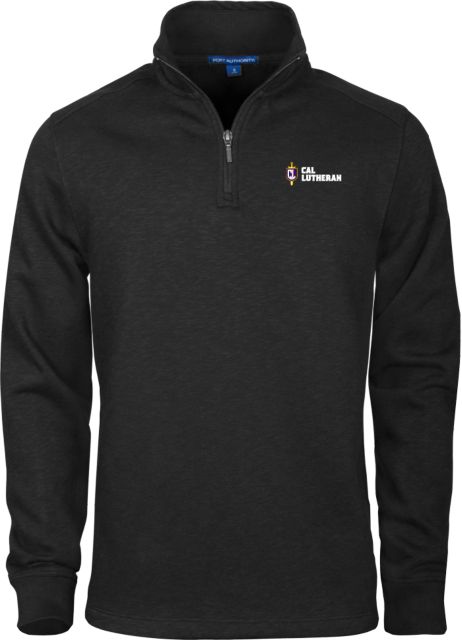 Cal Lutheran Slub Fleece 1/4 Zip Pullover Sword and Shield Cal Lutheran - ONLINE ONLY