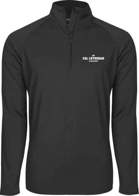 Cal Lutheran Sport Tek Sport Wick Stretch 1/2 Zip Pullover Crown Kingsmen Lockup - ONLINE ONLY