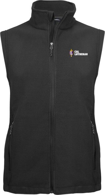 Cal Lutheran Fleece Full Zip Vest Sword and Shield Cal Lutheran - ONLINE ONLY