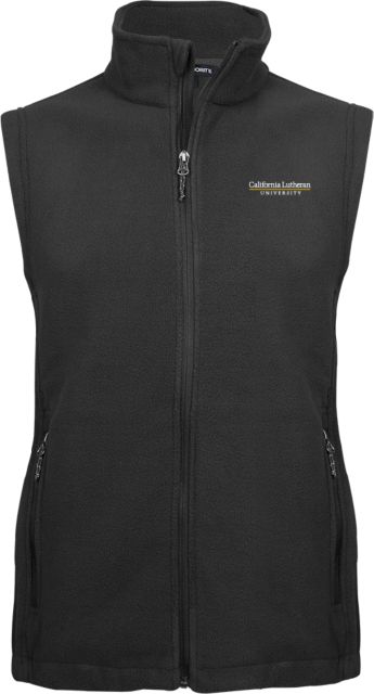 Cal Lutheran Fleece Full Zip Vest Cal Lutheran Institutional - ONLINE ONLY