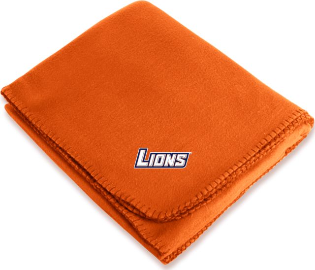 Nassau CC Orange Arctic Fleece Blanket Lions - ONLINE ONLY