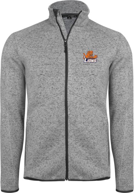 Nassau CC Heather Sweater Fleece Jacket Primary Mark - ONLINE ONLY