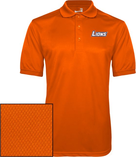 Nassau CC Orange Dry Mesh Polo Lions - ONLINE ONLY